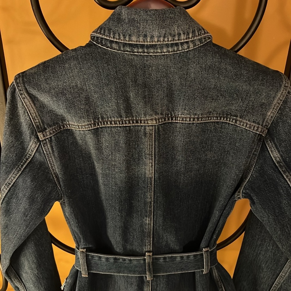 ZARA Sahara Jean Jacket/Mini Dress - Picture 7 of 16